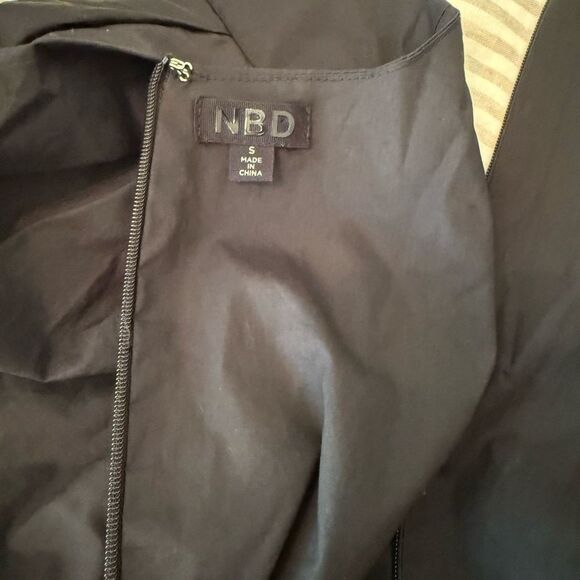 NBD Malone Mini Dress in Black-FF4 - Picture 6 of 6